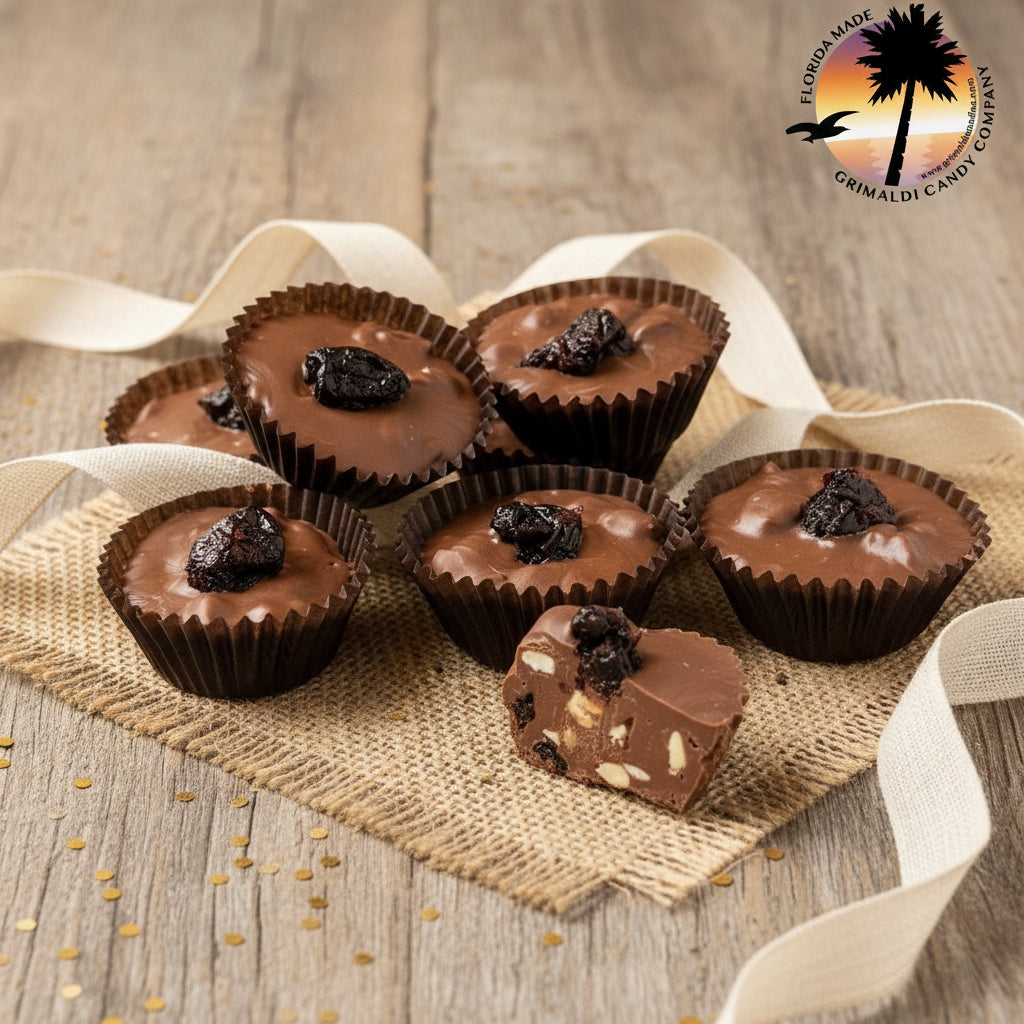 ALMOND チョコレート ベッカム Almond Cashew Tart Cherry Cranberry Chocolate Cups