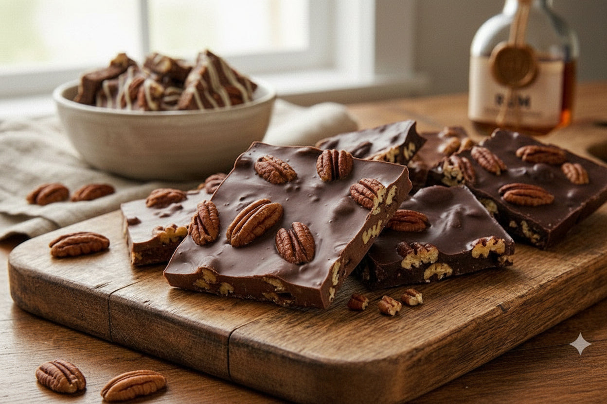 Grimaldi Candy Co Bark Milk Chocolate Pecan_Rum