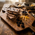 Grimaldi Candy Co Milk Dark White Chocolate Cherry Orange Cashew Bark 