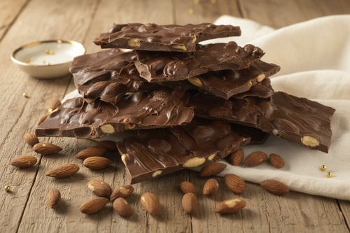 Grimaldi Candy Company Milk or Dark Chocolate Almond Bark