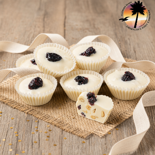 Almond Cashew Tart Cherry Cranberry Chocolate Cups