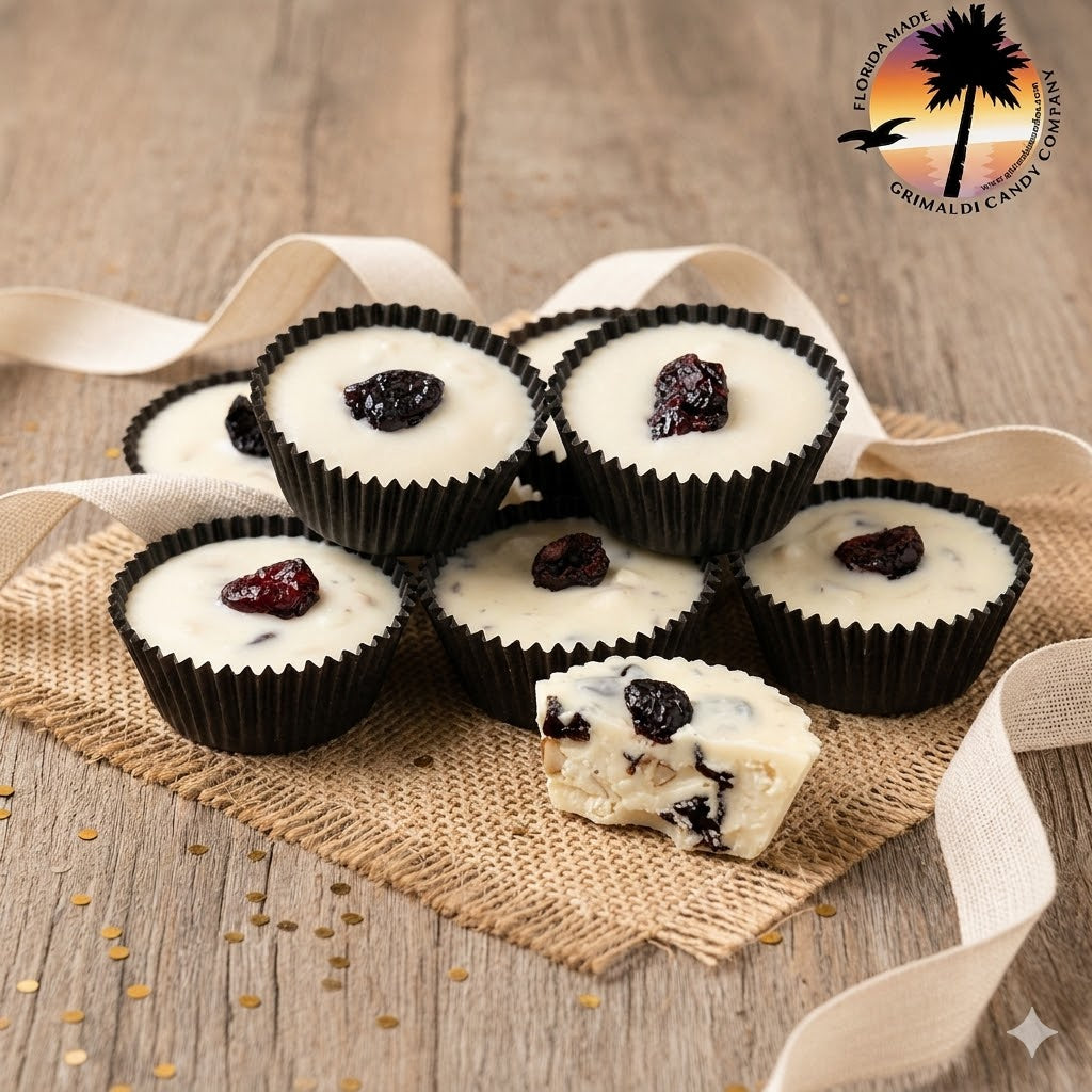 Almond Cashew Tart Cherry Cranberry Chocolate Cups