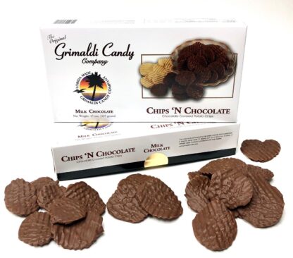 "Chips 'N Chocolate" Chocolate covered Potato Chips